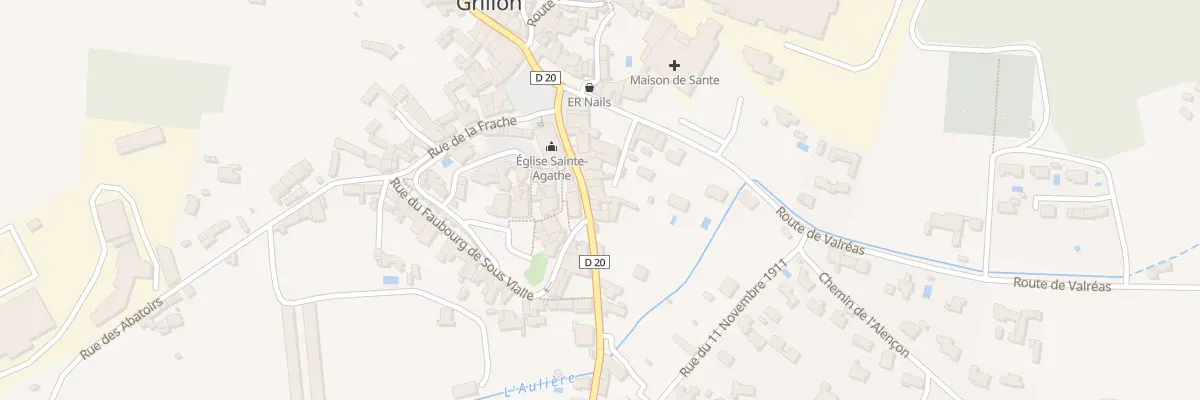 Plan du 5295 Bouvau à Grillon