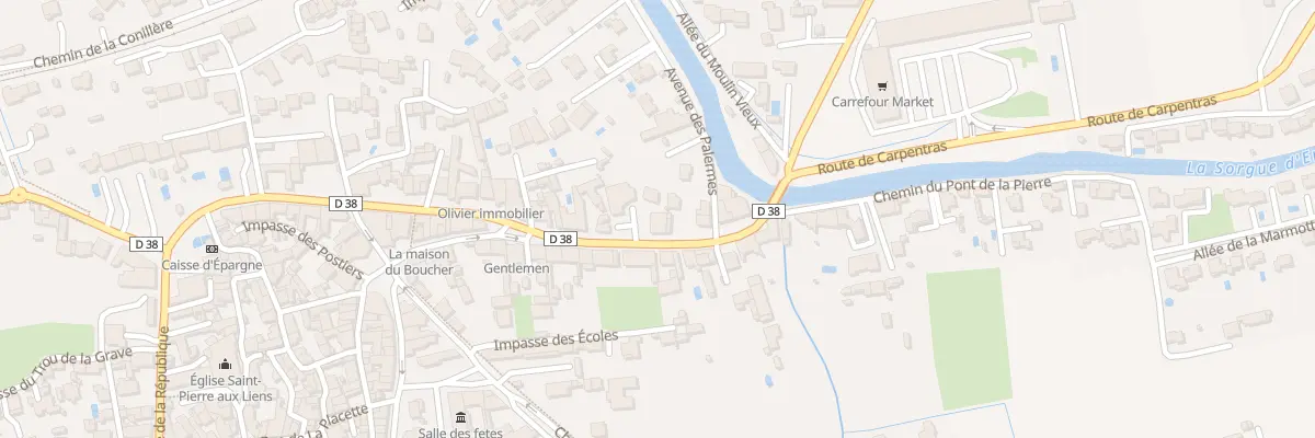 Plan du 237 Av General Charles de Gaulle à Entraigues-sur-la-Sorgue