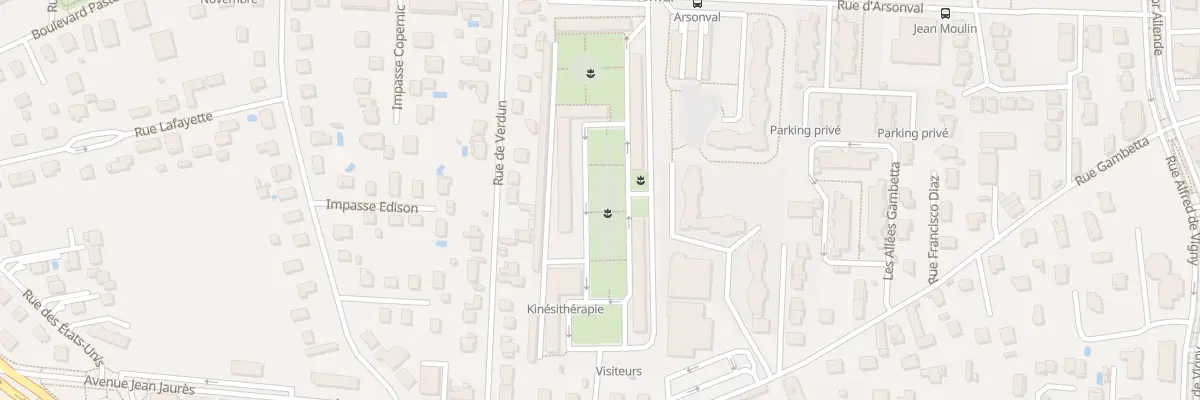 Plan du 9001 Gpe Les Ormes à Saint-Priest