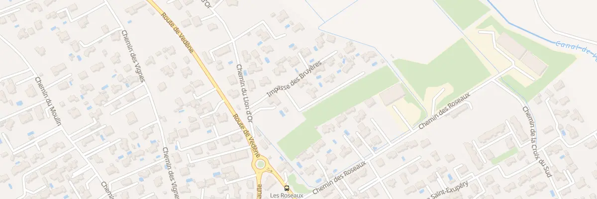 Plan du 45 Imp des Bruyeres à Saint-Saturnin-lès-Avignon