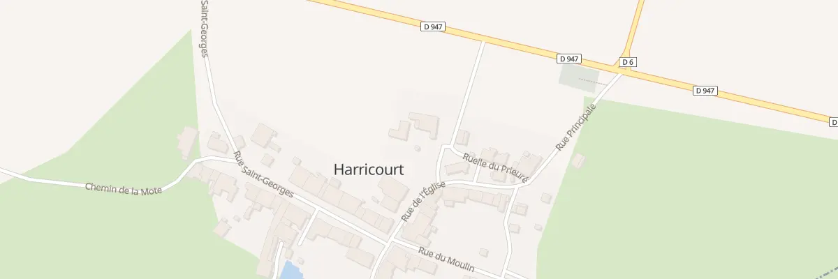 Plan du 6 Rle du Prieure à Harricourt