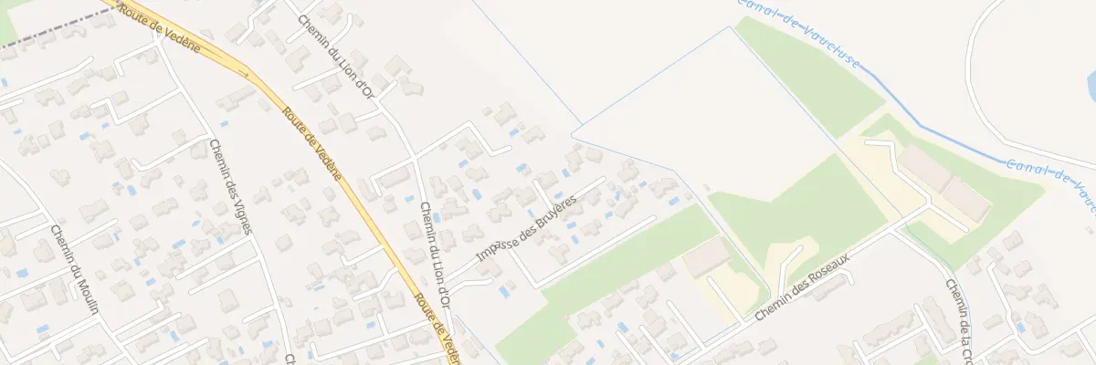 Plan du 59 Imp des Bruyeres à Saint-Saturnin-lès-Avignon