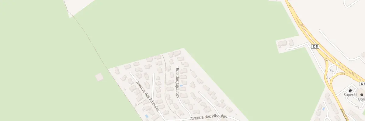 Plan du 20 Rue des Jujubiers à Istres