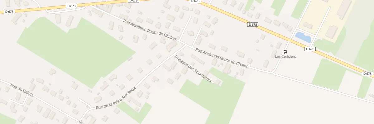 Plan du 1B Rue de la Pièce aux Roux à Oslon