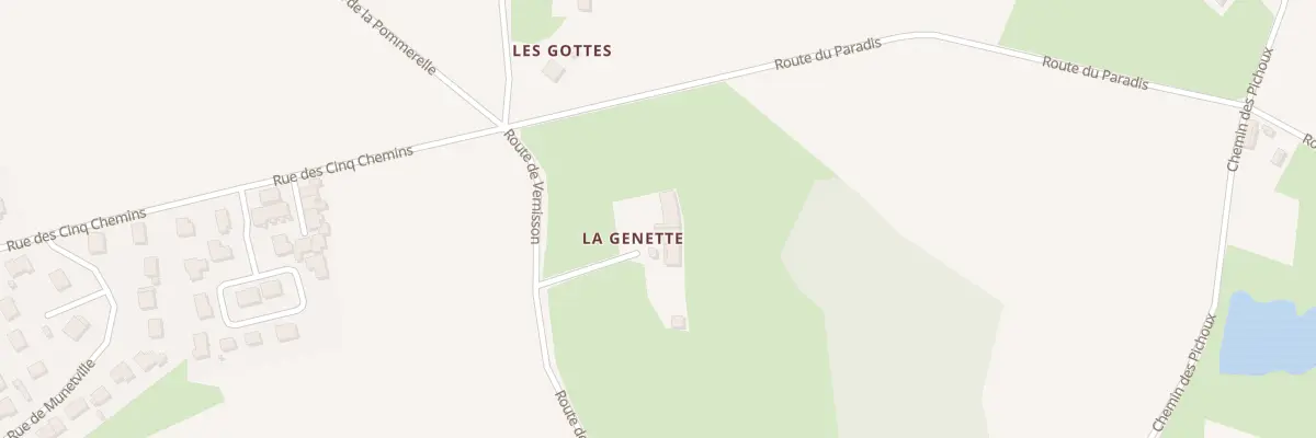 Plan du 73 Che de la Genette à L’Abergement-Clémenciat