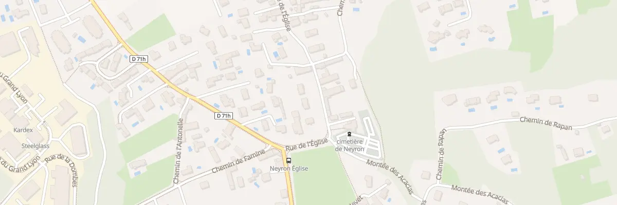 Plan du 3B Rue de l’Église à Neyron