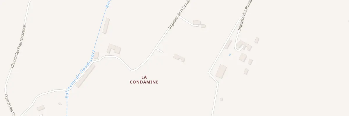 Plan du 5038 La Condamine à Roynac