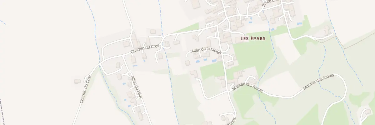 Plan du 85 All de la Meige à Saint-Sorlin-en-Valloire