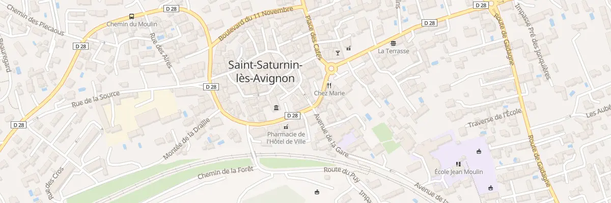 Plan du 60 Rue Porte de Jonquerettes à Saint-Saturnin-lès-Avignon