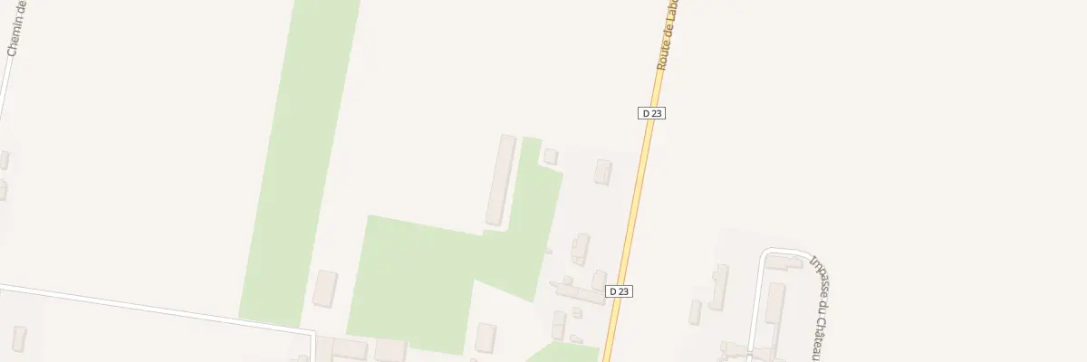 Plan du 2 Rue du General Muteau(Laborde) à Meursanges