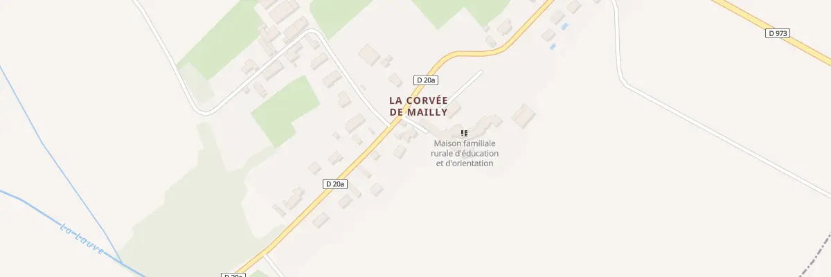 Plan du 7 Rue de la Corvée de Mailly à Ruffey-lès-Beaune