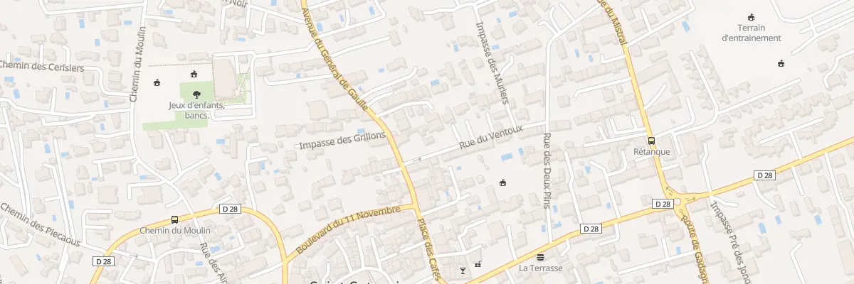 Plan du 39 Rue du Ventoux à Saint-Saturnin-lès-Avignon
