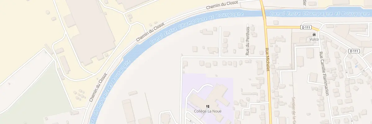 Plan du 19 Rue du Perthois à Saint-Dizier