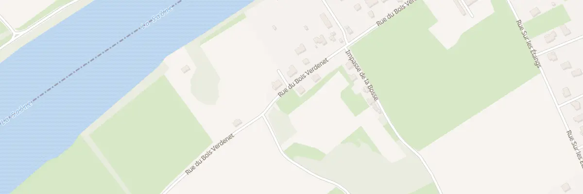 Plan du 3 Rue du Bois Verdenet à Allériot