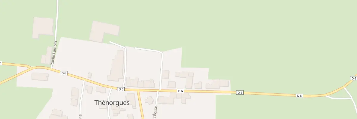 Plan du 22 Rue du Poirier de Cloche à Thénorgues