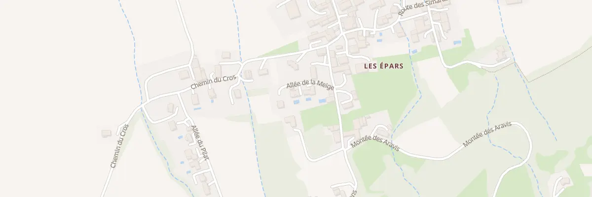 Plan du 65 All de la Meige à Saint-Sorlin-en-Valloire