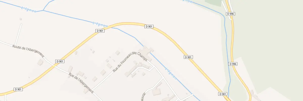 Plan du 4 Che du Fourneau à Moloy