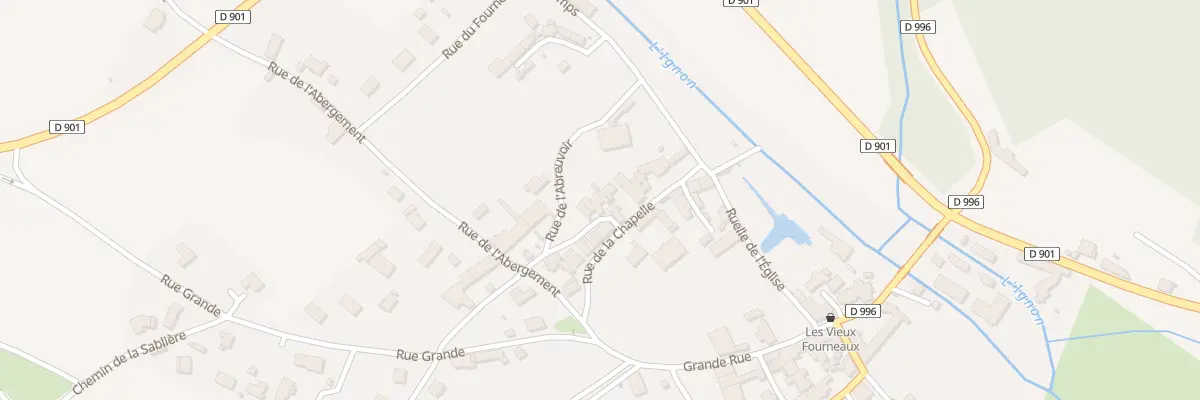 Plan du 4 Ptr de la Chapelle à Moloy