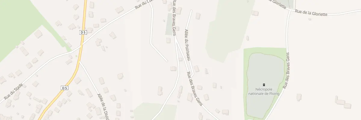 Plan du 10 Rue des Braves Gens à Floing