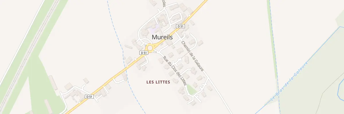 Plan du 65 Rue du Clos des Littes à Saint-Jean-de-Galaure