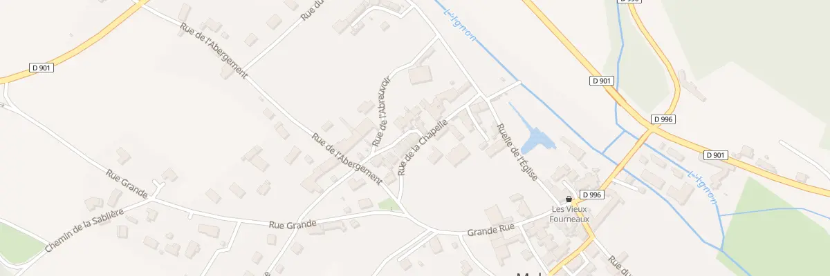 Plan du 7 Rue de la Chapelle à Moloy