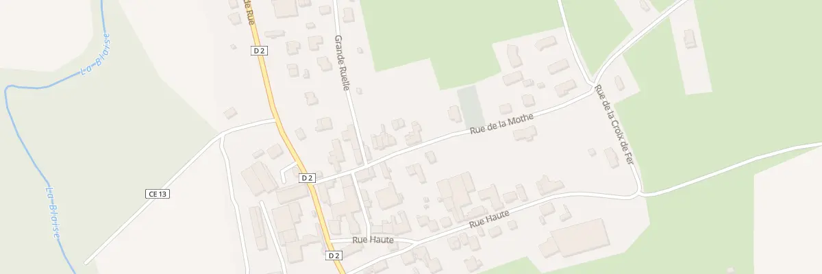 Plan du 11B Rue de la Mothe à Attancourt