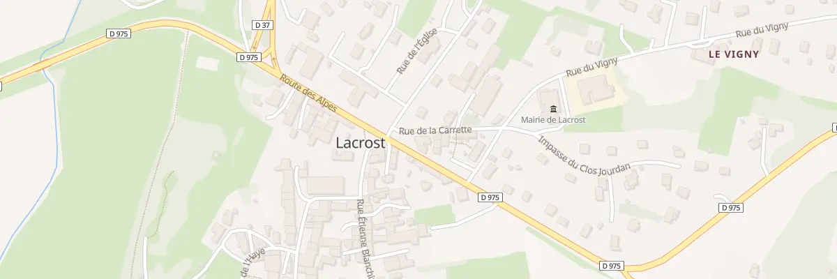 Plan du 5179 Rue de la Carrette à Lacrost
