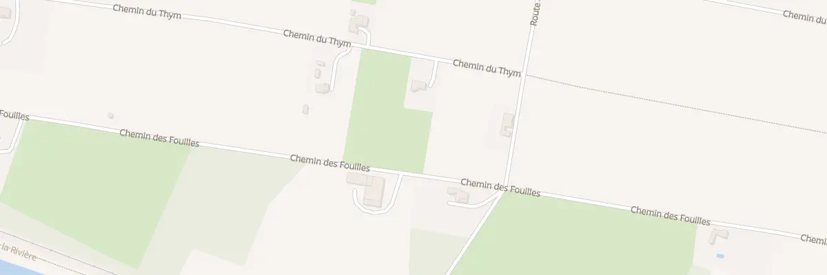 Plan du 5214 Che du Thym à Allex