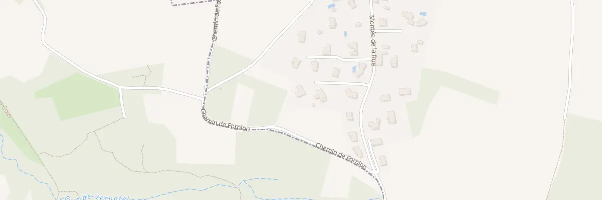 Plan du 20B Mte de la Rue à Chaponnay