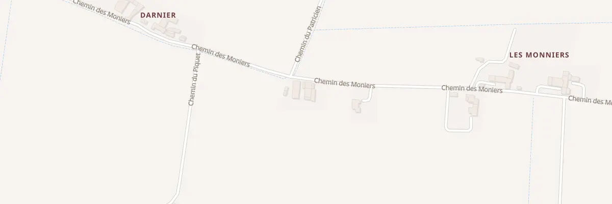 Plan du 1185 Che des Monniers à Montoison
