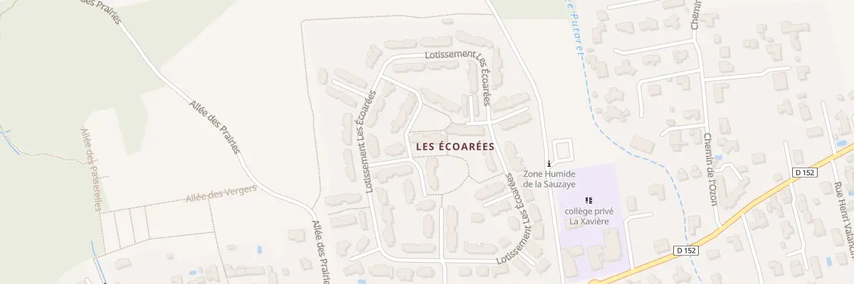 Plan du 85 Les Ecoarees à Chaponnay