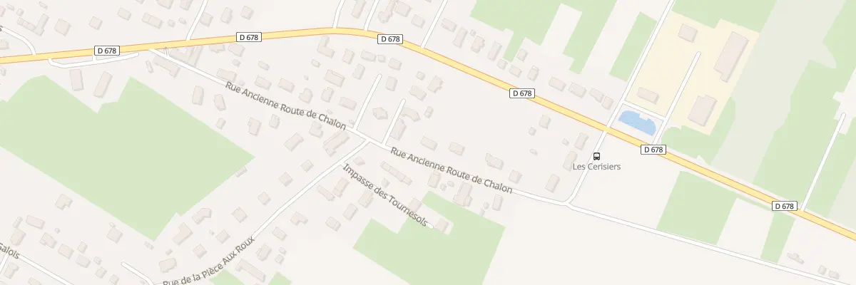 Plan du 17 Rue Ancienne Rte de Chalon à Oslon