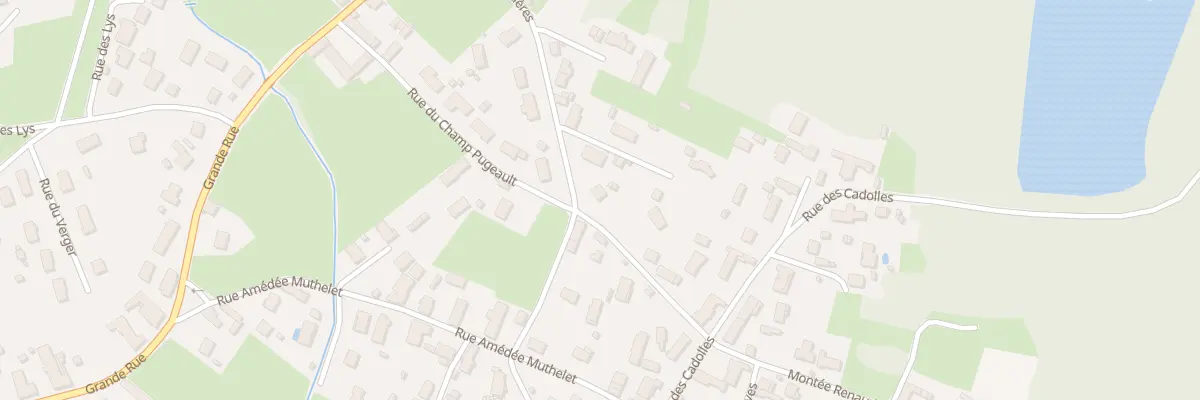 Plan du 21 Rue des Canetieres à Sassenay
