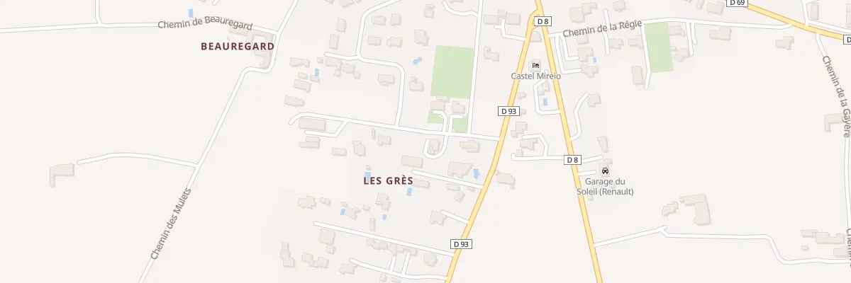Plan du 5466F Les Gres à Cairanne