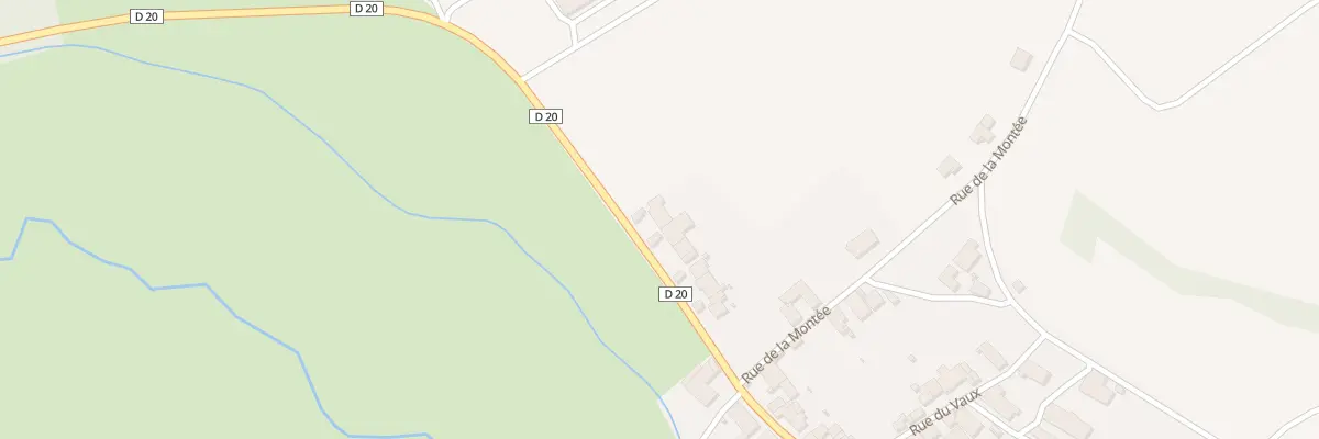 Plan du 96 Rue du Moulin à Aubepierre-sur-Aube