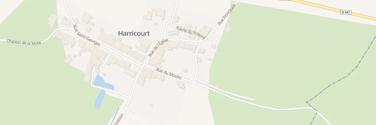 Plan du 6 Pl des Spahis à Harricourt