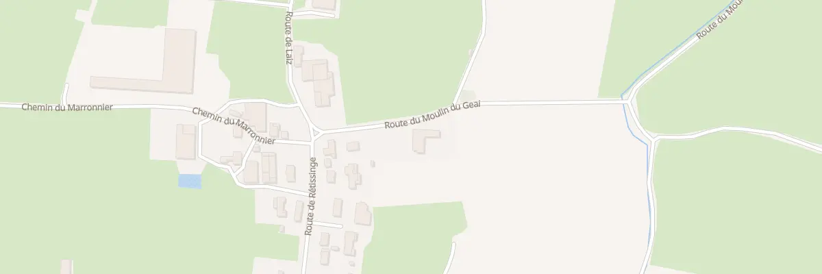 Plan du 120 Rte du Moulin du Geai à Biziat