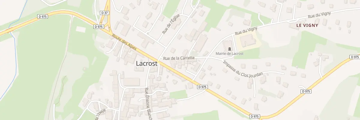 Plan du 5181 Rue de la Carrette à Lacrost