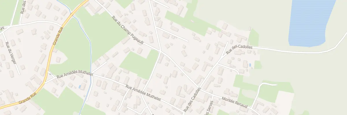 Plan du 23 Rue des Canetieres à Sassenay