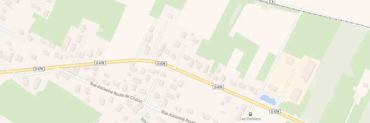 Plan du 2 Imp du Pre Neuf à Oslon