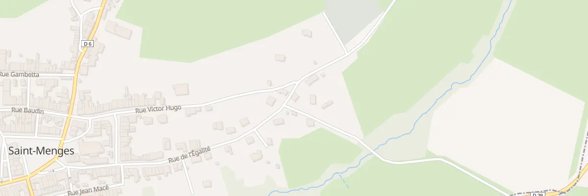 Plan du 66 Rue de l’Egalité à Saint-Menges