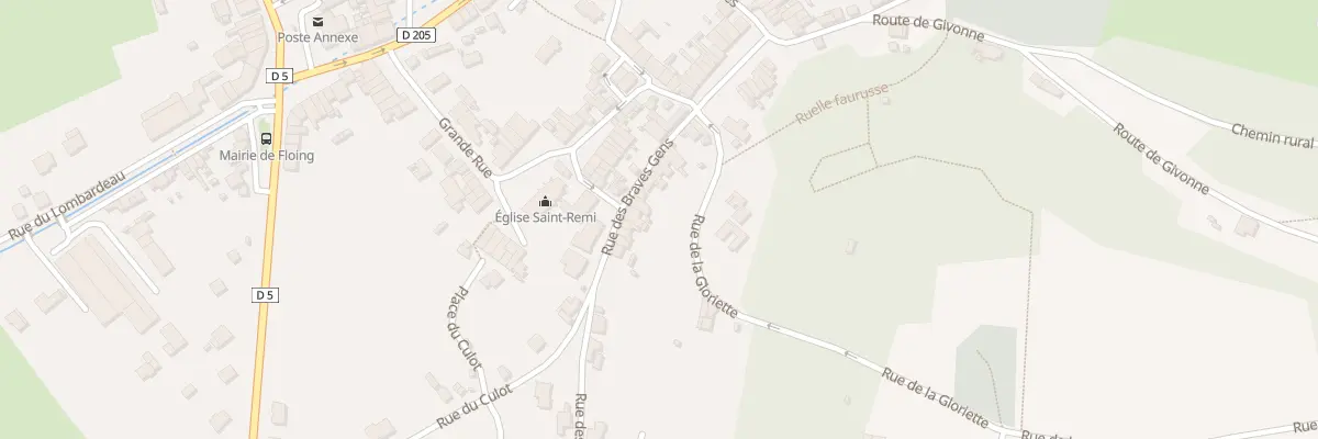 Plan du 19 Rue des Braves Gens à Floing
