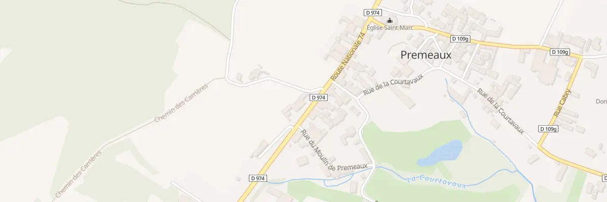 Plan du 5014 Village à Premeaux-Prissey