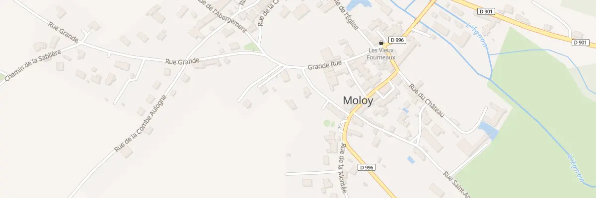 Plan du 4 Rue de la commune à Moloy