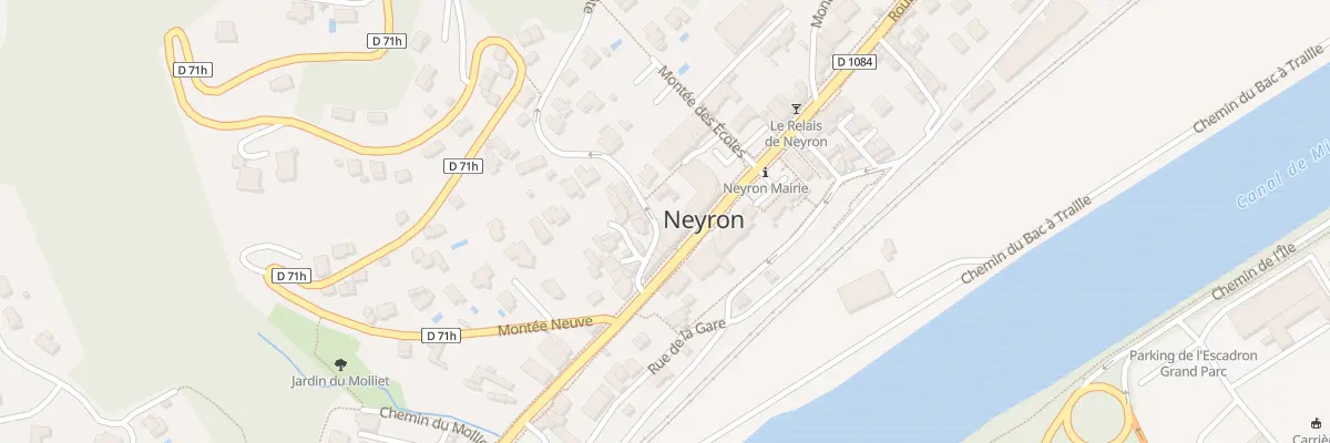 Plan du 102 Rte de Genève à Neyron
