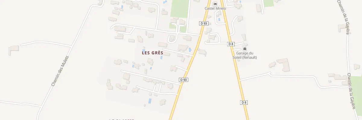 Plan du 5280 Les Gres à Cairanne