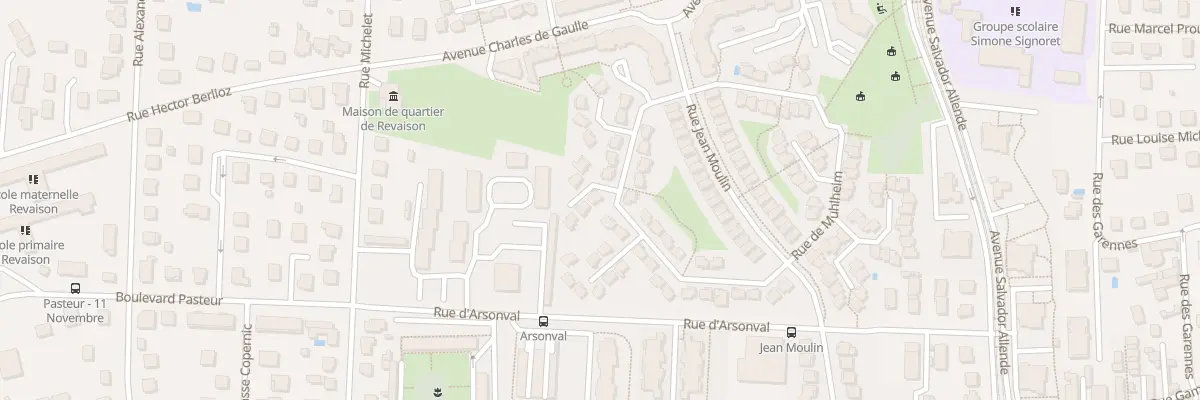 Plan du 28 Rue d’Arezzo à Saint-Priest