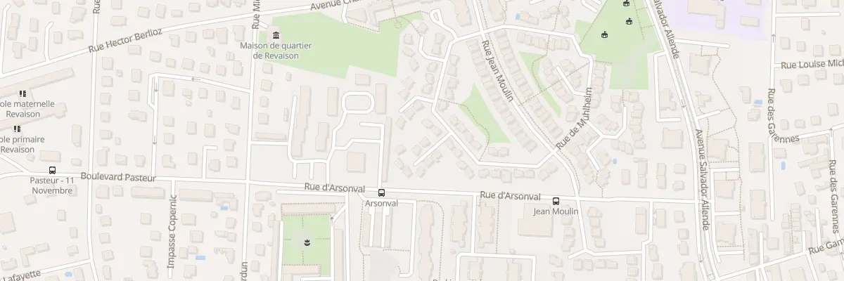 Plan du 34 Rue d’Arezzo à Saint-Priest