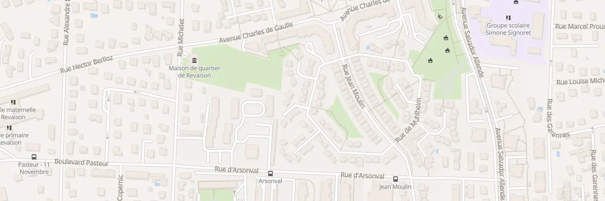 Plan du 18 Rue d’Arezzo à Saint-Priest