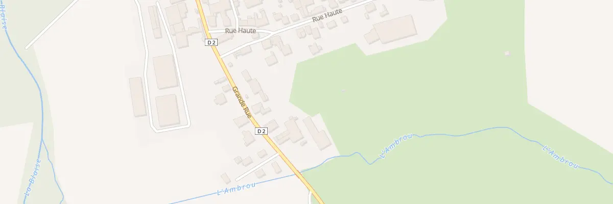 Plan du 4 Rue Grande Rue à Attancourt